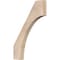 Ekena Millwork 3 1/2"W x 26"D x 38"H Westlake Smooth Knee Brace, Douglas Fir BRC04X26X38WTL00SDF - alternate 1